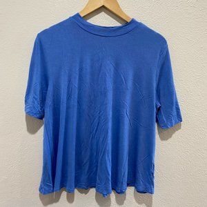 Large Boxy Blue Tee